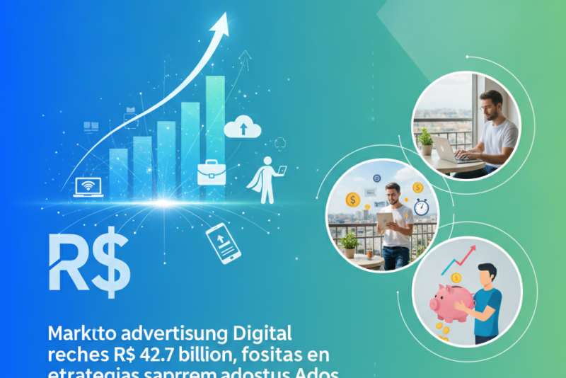 Mercado de publicidade digital atinge R$ 42,7 bilhões, com foco em estratégias além do anúncio tradicional
