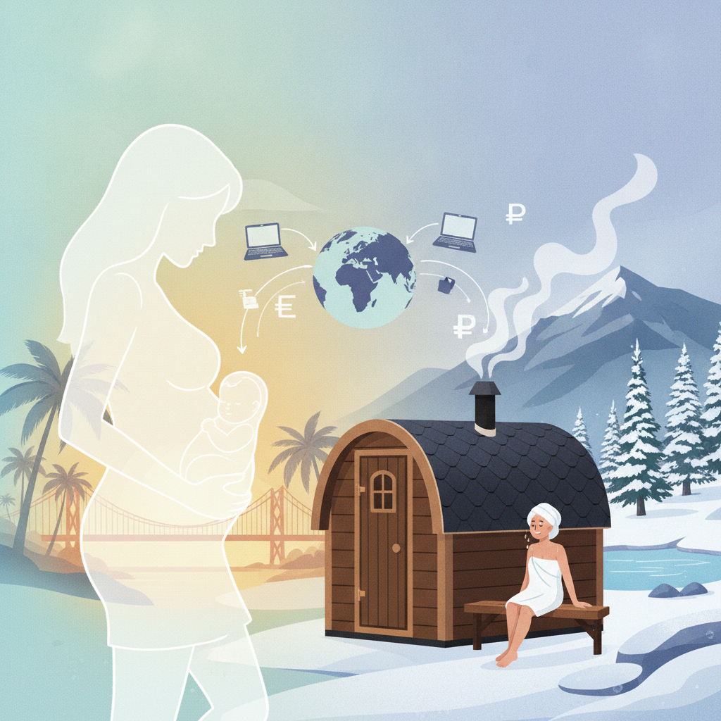 Turismo de parto e sauna da Sibéria: como Florianópolis se tornou a capital da Rússia no Brasil